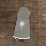 Dandelion Oven Mitt In Grey